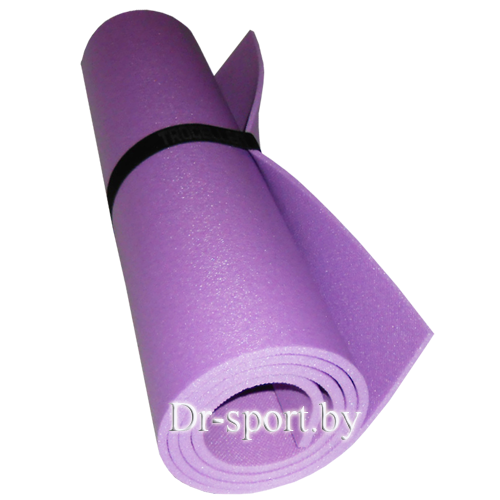 Коврик (пенка) гимнастический/туристический 6,5*0.5L1.4 фиолетовый